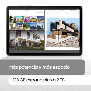 Galaxy Tab S10 Lite Rojo Coral 128GB con Cover y Spen - 7