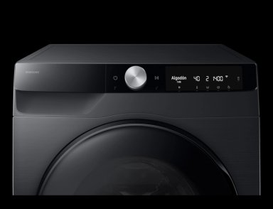 LAVADORA SECADORA SAMSUNG WD12FG6B34BBZS 12KG/8KG NEGRO CON AI ECOBUBBLE - 8