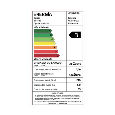 Lavadora carga superior 17Kg Eco Bubble™ Grafito 2026 - 5