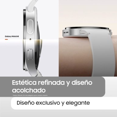 GALAXY WATCH8 BLUETOOTH 40 MM PLATA - 5
