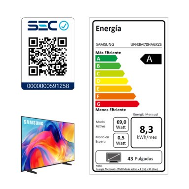 43" Mini LED M70H 4K Smart TV (2026) - 11