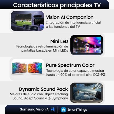 55" Mini LED M75H 4K Smart TV (2026) - 6
