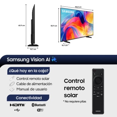43" Mini LED M75H 4K Samsung Vision AI Smart TV (2026) - 2