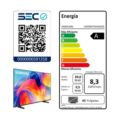 43" Mini LED M75H 4K Samsung Vision AI Smart TV (2026) - 9