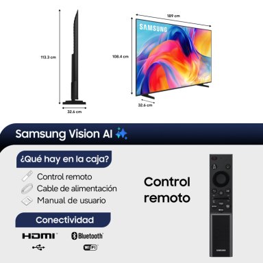 85" Mini LED M70H 4K Smart TV (2026) - 3
