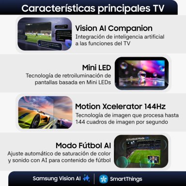 85" Mini LED M80H 4K Smart TV (2026) - 4