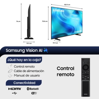 55" Crystal UHD U8000H 4K Smart TV (2026) - 2