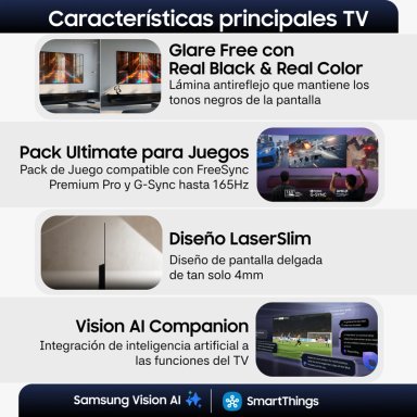 77" OLED S90H 4K Vision AI Smart TV (2026) - 3