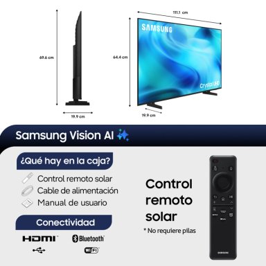 50" Crystal UHD U8500H 4K Smart TV (2026) - 2
