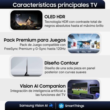 65" OLED S85H 4K Vision AI Smart TV (2026) - 3