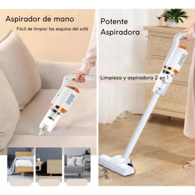 ASPIRADORA UTILÍSIMO PORTÁTIL INALÁMBRICA RECARGABLE USB HOGAR Y AUTO - 3