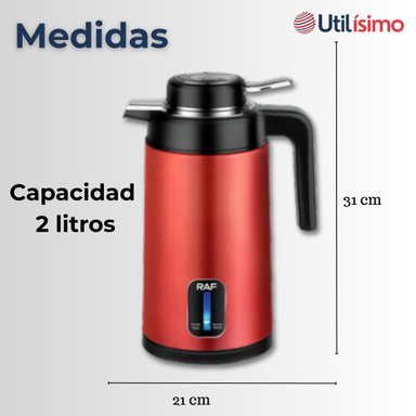 TERMO HERVIDOR ELÉCTRICO ACERO INOXIDABLE 2.0 LITROS - 2