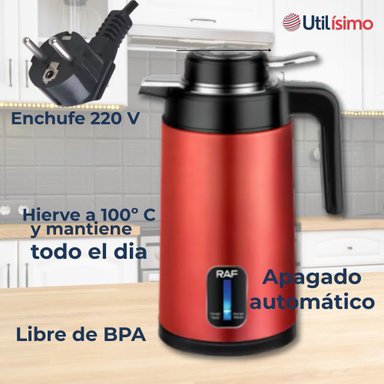 TERMO HERVIDOR ELÉCTRICO ACERO INOXIDABLE 2.0 LITROS - 4