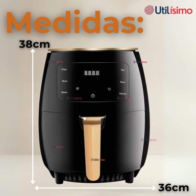 FREIDORA DE AIRE DIGITAL 6 LITROS 2400W AIR FRYER PREMIUM - 4