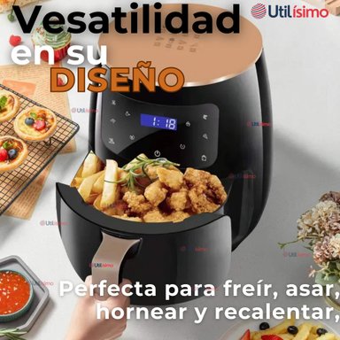 FREIDORA DE AIRE DIGITAL 6 LITROS 2400W AIR FRYER PREMIUM - 9