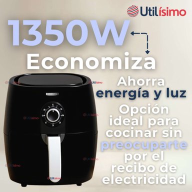 FREIDORA DE AIRE 5 LITROS 1350W POTENCIA AIR FRYER PREMIUM - 7