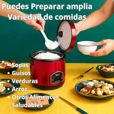 OLLA ARROCERA MULTIFUNCIONAL ELÉCTRICA 5 LITROS 900W DE POTENCIA - 2