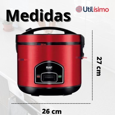 OLLA ARROCERA MULTIFUNCIONAL ELÉCTRICA 5 LITROS 900W DE POTENCIA - 4