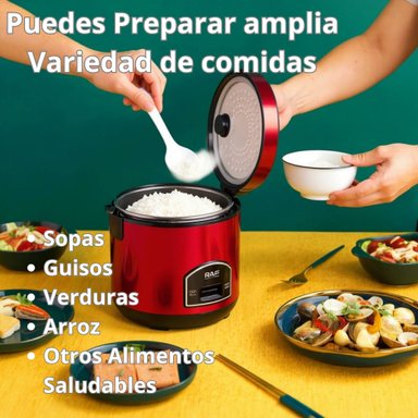 OLLA ARROCERA MULTIFUNCIONAL ELÉCTRICA 5 LITROS 900W DE POTENCIA - 2