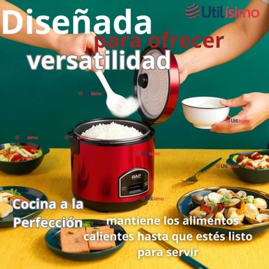 OLLA ARROCERA MULTIFUNCIONAL ELÉCTRICA 5 LITROS 900W DE POTENCIA - 5