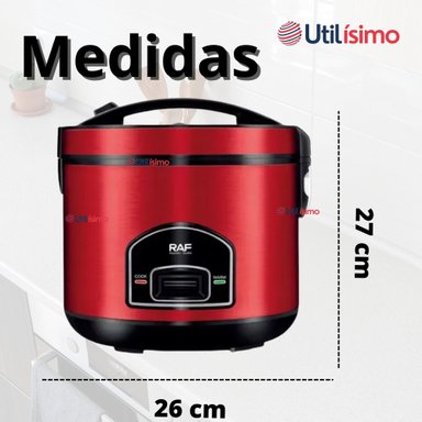 OLLA ARROCERA MULTIFUNCIONAL ELÉCTRICA 5 LITROS 900W DE POTENCIA - 4