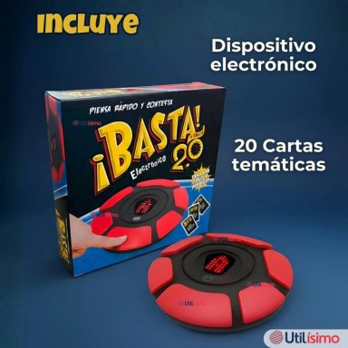 BASTA ELECTRONICO 2.0 JUEGO DE MESA PIENSA RAPIDO - 3
