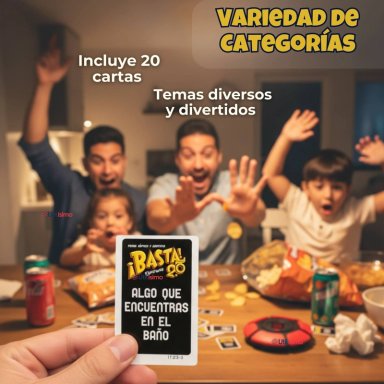 BASTA ELECTRONICO 2.0 JUEGO DE MESA PIENSA RAPIDO - 9