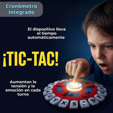 BASTA JUEGO DE PALABRAS CALIDAD PREMIUM PIENSA RAPIDO Y CONTESTA STOP ORIGINAL - 7