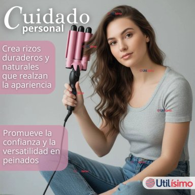 RIZADORA BARRIL CON CALENTAMIENTO RAPIDO PARA ONDAS PERFECTAS - 6