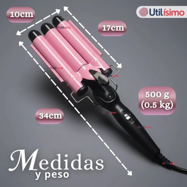 RIZADORA BARRIL CON CALENTAMIENTO RAPIDO PARA ONDAS PERFECTAS - 11