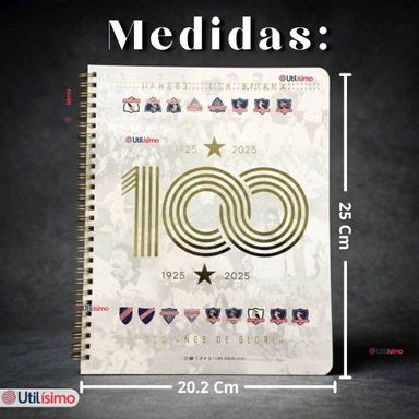 PACK 10 UNIDADES CUADERNOS COLO COLO CENTENARIO 100 HOJAS DISEÑOS SURTIDOS - 5