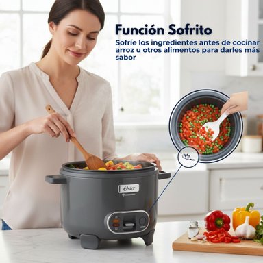 OSTER ARROCERA 3EN1,RECUBRIMIENTO ANTIADHERENTE 1,8 L OSTER DIAMONDFORCEN,CKSTRC10DFSKE VERSION 2026 - 11