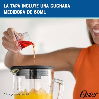 LICUADORA OSTER® CON TECNOLOGIA REVERSIBLE, 2 PROGRAMAS AUTOMATICOS Y 3 VELOCIDADES MAS PULSO - 2