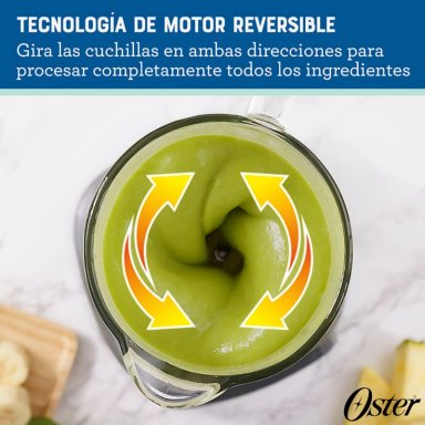 LICUADORA OSTER® PROGRAMAS AUTOMATICOS TECNOLOGIA REVERSIBLE,TACTIL Y VASO BLEND-N-GO BLSTPYG1312XBG - 9