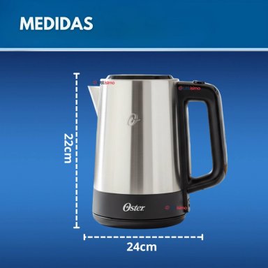 HERVIDOR ELE CTRICO OSTER® DE ACERO INOXIDABLE 1.7 LT BVSTKE671 - 7