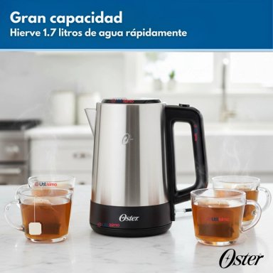 HERVIDOR ELE CTRICO OSTER® DE ACERO INOXIDABLE 1.7 LT BVSTKE671 - 9