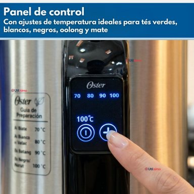 HERVIDOR ELE CTRICO OSTER® 1.7 LT CONTROL DE TEMPERATURA BVSTKT8970 - 9