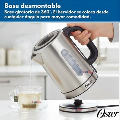 HERVIDOR ELE CTRICO OSTER® 1.7 LT CONTROL DE TEMPERATURA BVSTKT8970 - 3