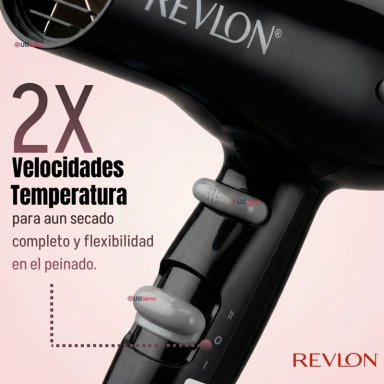 SECADOR DE CABELLO REVLON COMPACTO RVDR5260BLA2 1875W NEGRO - 7