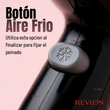 SECADOR DE CABELLO REVLON COMPACTO RVDR5260BLA2 1875W NEGRO - 8