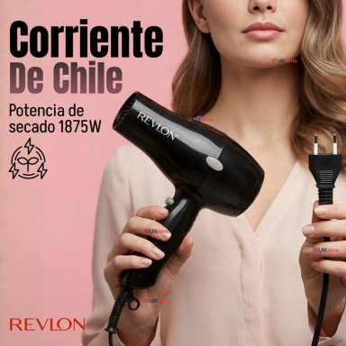 SECADOR DE CABELLO REVLON COMPACTO RVDR5260BLA2 1875W NEGRO - 10