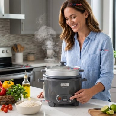 OSTER ARROCERA, 3 EN 1, 12 TAZASFUNCION SOFRITO, VAPORERA, RECUBRIMIENTO ANTIADHERENTE OSTER - 1