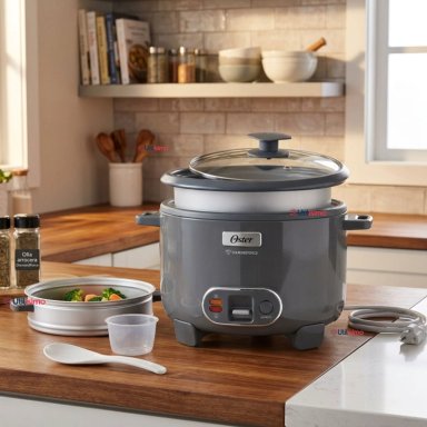 OSTER ARROCERA, 3 EN 1, 12 TAZASFUNCION SOFRITO, VAPORERA, RECUBRIMIENTO ANTIADHERENTE OSTER - 1