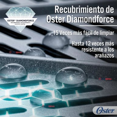 FREIDORA DE AIRE DIGITAL OSTER®, CON RECUBRIMIENTO DIAMONDFORCE, 7.5L CAPACIDAD, CKSTAF75WDSSDF - 8