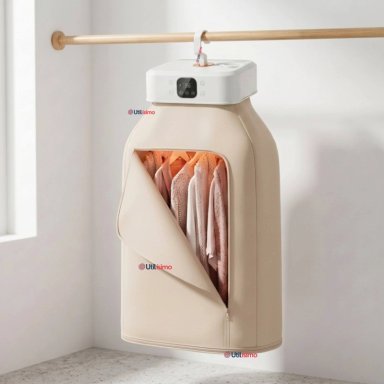 SECADORA ROPA PORTATIL COMPACTO ELECTRICO BAJO CONSUMO 900W - 1000W - 1