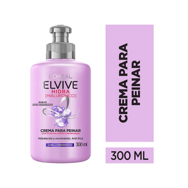 CREMA PARA PEINAR ELVIVE HIDRA HIALURONICO X 300 ML. - 1