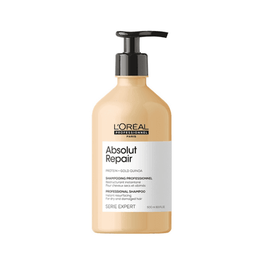 SHAMPOO ABSOLUT REPAIR GOLD QUINOA 500 ML LOREAL PRO - 1
