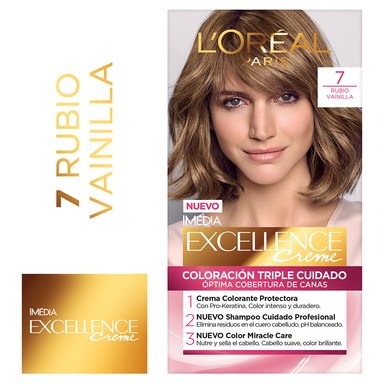 TINTE L'ORÉAL EXCELLENCE CREME 7 RUBIO VAINILLA - 1