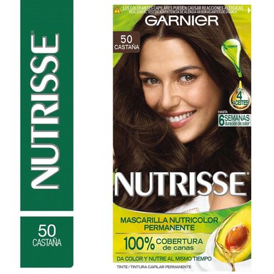 TINTE GARNIER NUTRISSE 50 CASTAÑA - 1