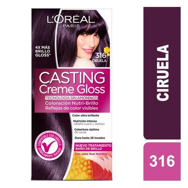 TINTE L'ORÉAL CASTING CREME GLOSS 316 CIRUELA JALEA REAL - 1